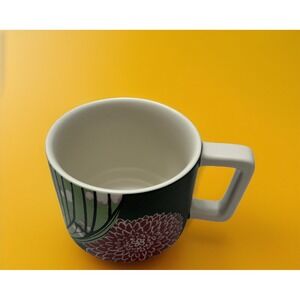 Starbucks 2019 Fall Flora Mug Cup Butterfly‎ Chrysanthemum 12 oz Burgundy Ltd Ed